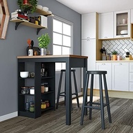 Bancada de Cozinha Gourmet Ditália 3 Prateleiras CD-1022 - Organize sua Cozinha com Estilo - imagem 2