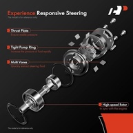 Bomba de Direção Hidráulica Completa com Polia para Subaru Forester e Impreza - Qualidade Premium - imagem 5