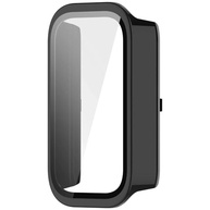 Capa Bumper Protetora Preta com Película Integrada para Xiaomi Smart Band 9 Active - imagem 2