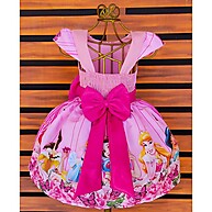 Vestido Princesa com Borboletas para Festa Infantil - imagem 2
