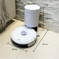 Robô Aspirador Ropo Glass 5 Pro Branco 110V com Estação Autolimpante - imagem 3