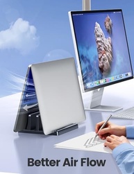 Suporte Vertical para Laptop Vaydeer - Organize sua Mesa com Estilo e Produtividade - imagem 5