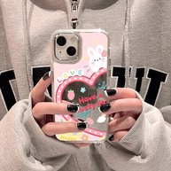 Capa iPhone com Espelho e Coração: Estilo e Proteção! - imagem 2