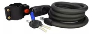 Trava Antifurto GP Tech: Proteja sua Moto e Capacete com Cabo Espiral 12x150cm - imagem 5