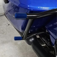 Proteja sua Moto com Estilo: Capas Decorativas Azuis para Protetor de Motor e Alforjes - imagem 3