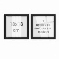 Kit 2 Quadros Decorativos 18x18cm para Banheiro e Lavabo com Tema Flores e Relaxamento - imagem 4