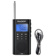 Rádio Digital Portátil Raddy RF886: AM/FM/SW/VHF/WB com Bluetooth e Alerta NOAA - imagem 2