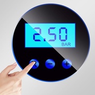 Compressor de Ar Digital 12V: Inflador Rápido para Pneus, Bolas e Mais com Lanterna Integrada - imagem 4