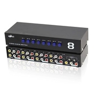 Seletor RCA 8 em 1 E-SDS: Conecte Seus Consoles e Dispositivos com Facilidade! - imagem 2