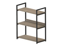 Estante Industrial com 3 Prateleiras – Design Moderno e Resistência em Aço - imagem 1