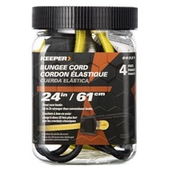 Keeper: Kit 4 Cordões Elásticos 60cm com Ganchos SST - Resistentes UV e Intempéries - imagem 2