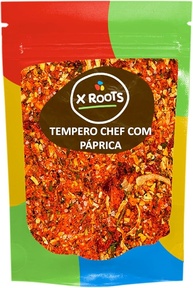 Tempero Chef com Páprica 1Kg Embalagem Abre e Fecha - X Roots - imagem 1