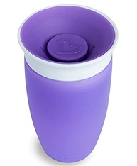 Munchkin Copo Grande 360 com Tampa Roxo - Antivazamento e Seguro para Bebês - imagem 5