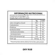 Kit com 2 Sais Quality Beef - Dry Rub Original e Black Rub Original - 300g Cada - imagem 2