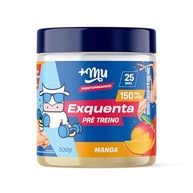 +Mu Pre Treino Exquenta Sabor Manga 500g - com Palatinose e sem Taquicardia - imagem 1