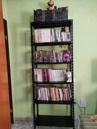 Estante Multiuso com 6 Prateleiras em Aço - Organize com Estilo Sala, Quarto e Escritório - imagem 3