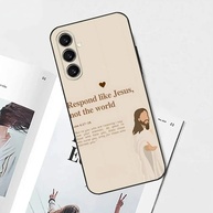 Capa Samsung com Frase Jesus: Proteção e Fé - imagem 2