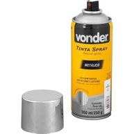 Tinta Spray Cromada Metálica 350ml - Acabamento Premium com Secagem Rápida da Vonder - imagem 4