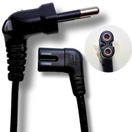 Cabo de Força Tipo 8 90° Universal: Conecte sua Smart TV e Videogame com Segurança e Estilo! - imagem 2