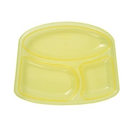 Prato Com Divisória Colors - Kit 3 Unidades | Seguro, Ergonômico e Sem BPA da Clingo - imagem 4