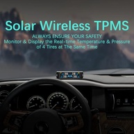 TPMS Solar: Monitore a Pressão dos Pneus em Tempo Real com 6 Alarmes e 4 Sensores Externos - imagem 3