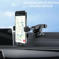 Suporte Veicular Universal 360° com Ventosa Reforçada: Segurança e Praticidade para seu Celular - imagem 3