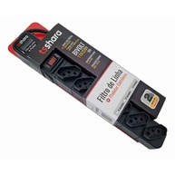 Filtro de Linha TS Shara: Proteja Seus Eletrônicos com 6 Tomadas Bivolt e Cabo 1,5m Preto - imagem 4