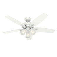 Ventilador de Teto Hunter Fan Builder Plus 220V com LED - Estilo e Conforto Silencioso - imagem 1