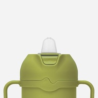 Comotomo Copo Infantil 227g com Canudo e Bico Silicone - Verde - imagem 4