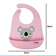 Babador de Silicone com Bolso Coletor Coala - Proteção e Estilo para Bebês - imagem 5