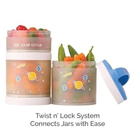 Whiskware Recipientes Empilháveis com Tema do Sistema Solar - 3 Copos para Lanches Escolares e Viagens - imagem 5