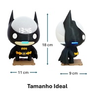 Suporte Alexa Echo Dot 4 ou 5 Batman - Escultura Decorativa com Som e Música - imagem 3