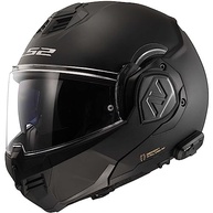 LS2 Capacete Modular Advant com Bluetooth Cardo 4X Integrado - Preto Fosco (Tamanho G) - imagem 2