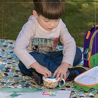 Porta Lanches com Tampa de Silicone para Crianças - Comtac Kids 4019 - imagem 3
