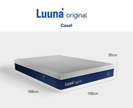 Colchão Luuna Original Firme 138x188cm | Conforto Avançado com Tecnologia Aircell - imagem 4