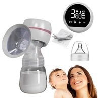 CLICK PUMP Bomba Elétrica de Tirar Leite Portátil com Tela LED, 9 Níveis de Sucção, Baixo Ruído e Protetor de Mama - Ideal para Amamentação Confortável - imagem 2