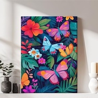 Arte de Parede em Tela Elegante com Moldura - Decoração Moderna para Casa e Escritório - imagem 2