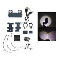 Spray de Tinta com Iluminação LED Recarregável – Sistema de Luz para Pistola de Pintura 2 Cores e 2 Níveis de Brilho | Ideal para Pintura Automotiva e Residencial | ABS Branco/Azul 103g - imagem 3
