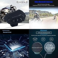 Capacete de Moto Modular Bluetooth com Intercomunicador Duplo - Segurança e Conectividade Total - imagem 4