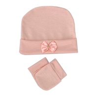 com-touca-kit-recem-laco-luvas-bebe-de-para-nascido-a-com-menina-par-a