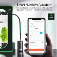 VIVOSUN Umidificador Wi-Fi Inteligente AeroStream H05 5L com Sonda de Temperatura e Umidade - imagem 5