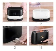 Difusor de Aroma com Efeito Fogo e Umidificação - 2 em 1 com Luz LED e Silencioso - imagem 5