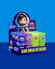 Slime Gelelé Brilha No Escuro: Diversão Espacial com 24 Unidades Surpresa! - imagem 3