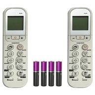 Controle Remoto Universal para Ar Condicionado Midea Liva e Vize – Kit com 2 Unidades - imagem 1