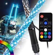 Luz LED RGB Espiral 1.8m para UTV/ATV - 2 Peças com Controle RF - True Mods - imagem 1