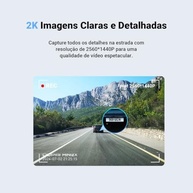 DDPAI Mini 2X: Câmera Veicular 2K QHD com WiFi 5GHz, Visão Noturna e ADAS - Segurança Completa para Seu Carro - imagem 4