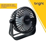 Ventilador de Mesa USB Mini Silencioso com 3 Velocidades - Compacto e Portátil - imagem 5