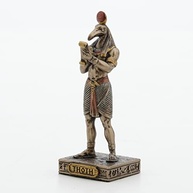Veronese Design Thoth - Estátua do Deus da Sabedoria em Resina com Acabamento Bronze - imagem 5