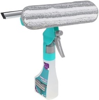 Rodo Limpa Vidros 3 em 1 com Spray Multifuncional 250ml e Pano Microfibra - Sistema Completo para Vidros e Espelhos - imagem 1