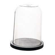 Vitrine Cúpula de Vidro Transparente 26x31cm: Exponha Joias e Tesouros com Elegância - imagem 2